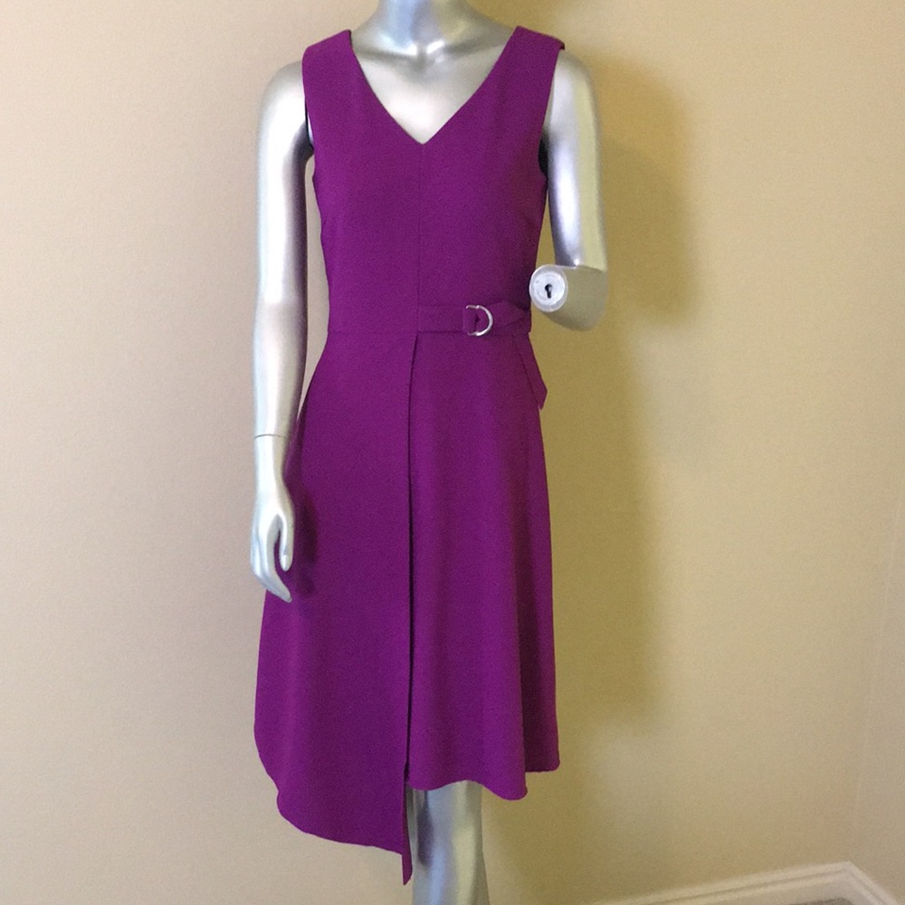 ANTONIO MELANI | Asymmetrical Crepe Wrap Dress